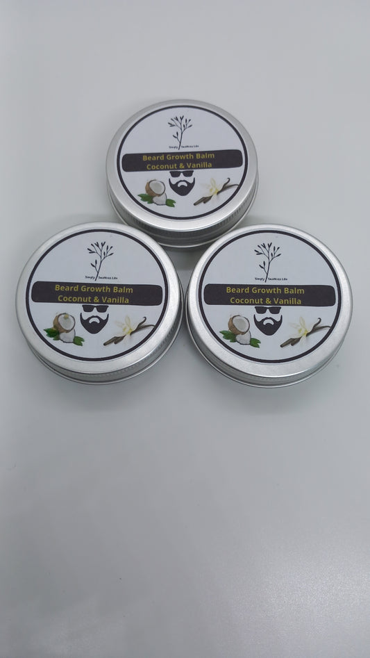 Beard Growth Balm Coconut & Vanilla- 60ml