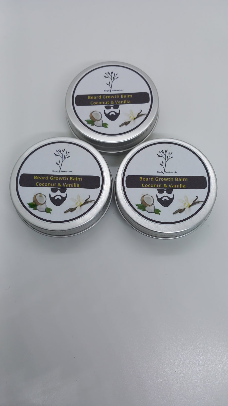 Beard Growth Balm Coconut & Vanilla- 60ml