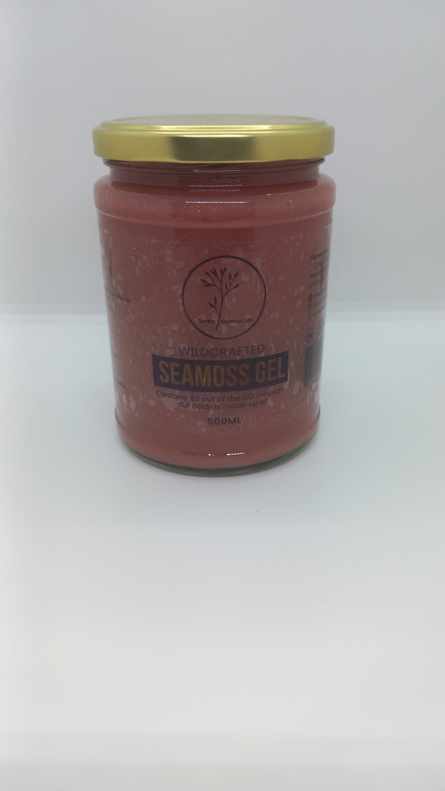 Raspberry Infused Seamoss Gel