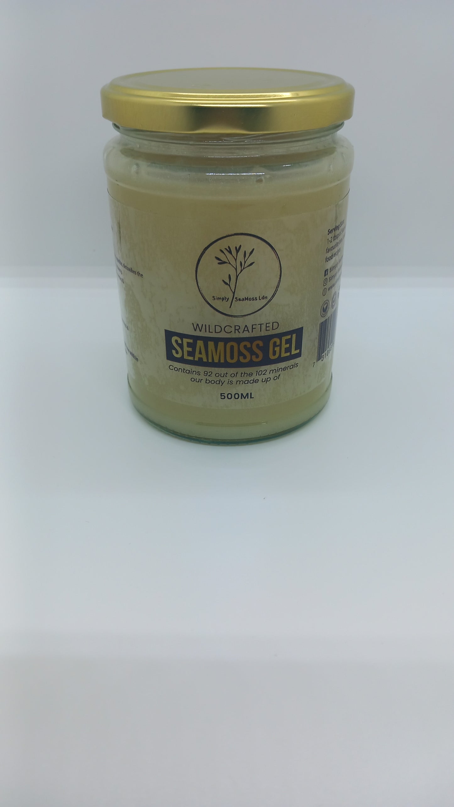 Pineapple & Coconut Infused Seamoss Gel