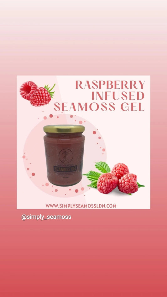 Raspberry Infused Seamoss Gel