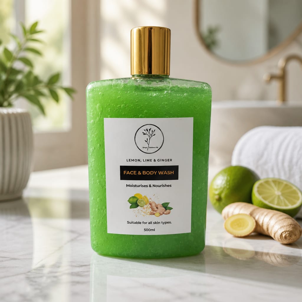Lemon, Lime & Ginger Face and Body Wash