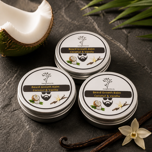 Beard Growth Balm Coconut & Vanilla- 60ml
