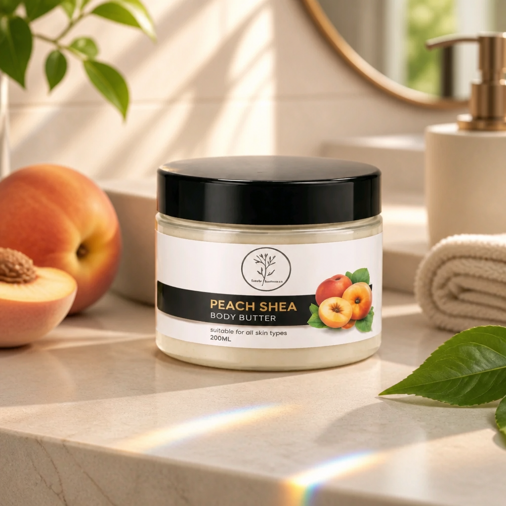 Peach Shea Body Butter (200ml)