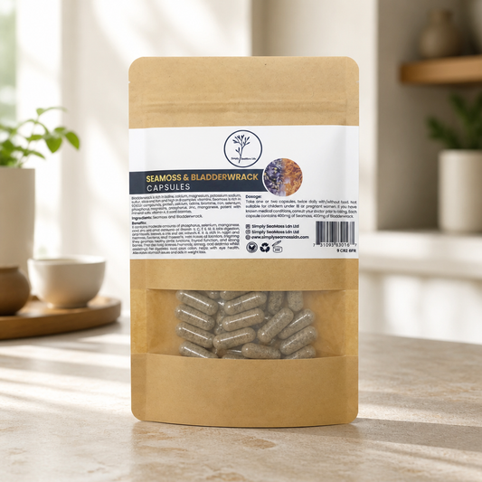 Wildcrafted Seamoss & Bladderwrack Capsules
