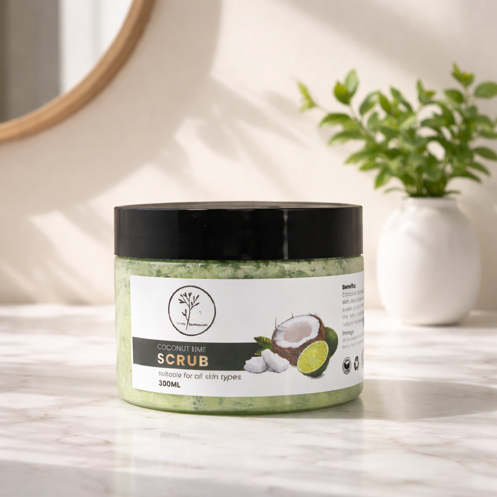 Coconut Lime Body Scrub (300ml)