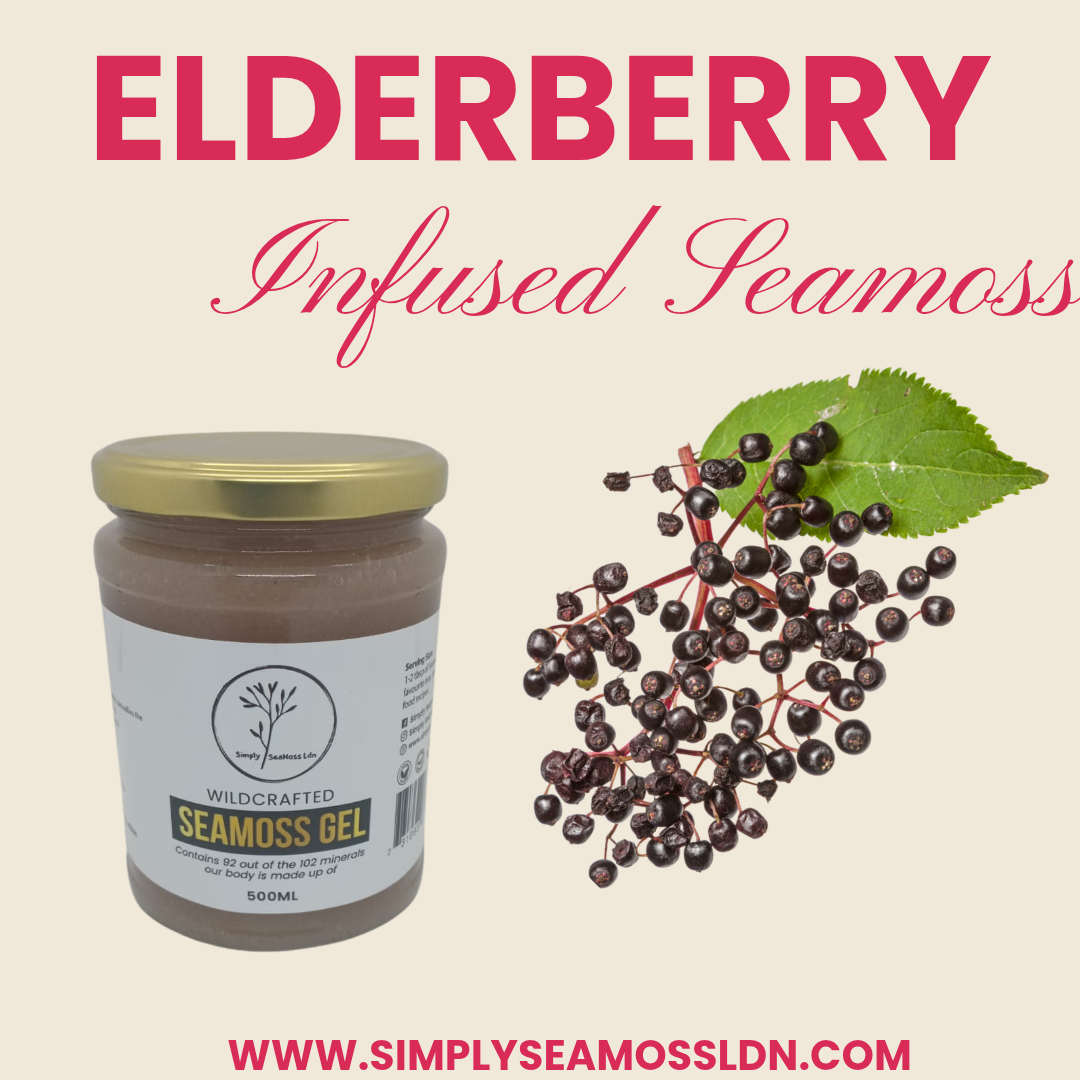 Elderberry Infused Seamoss Gel