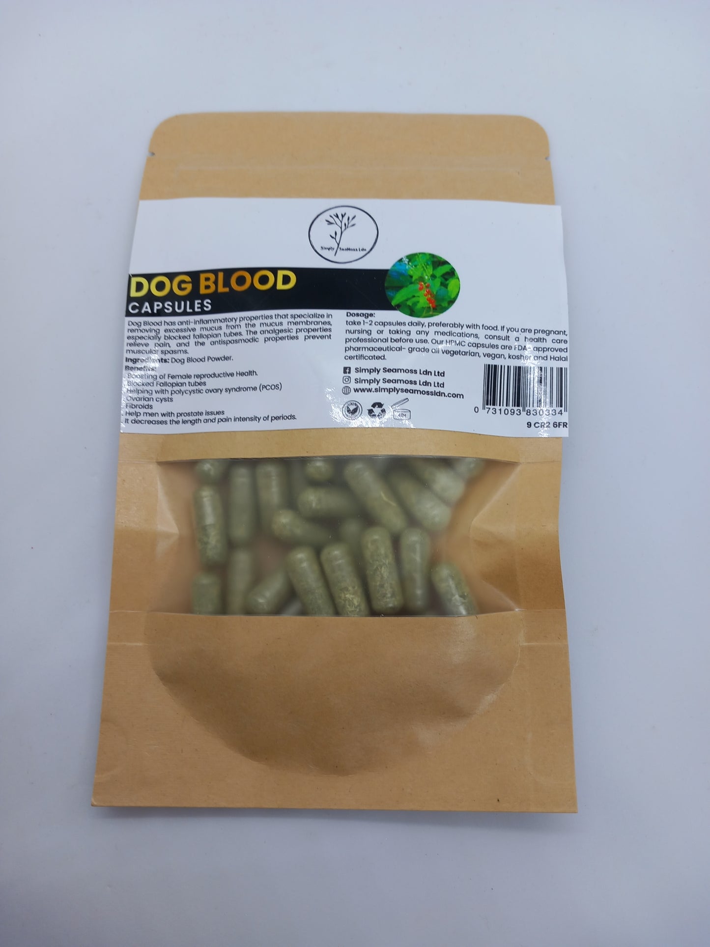 Dog Blood Capsules