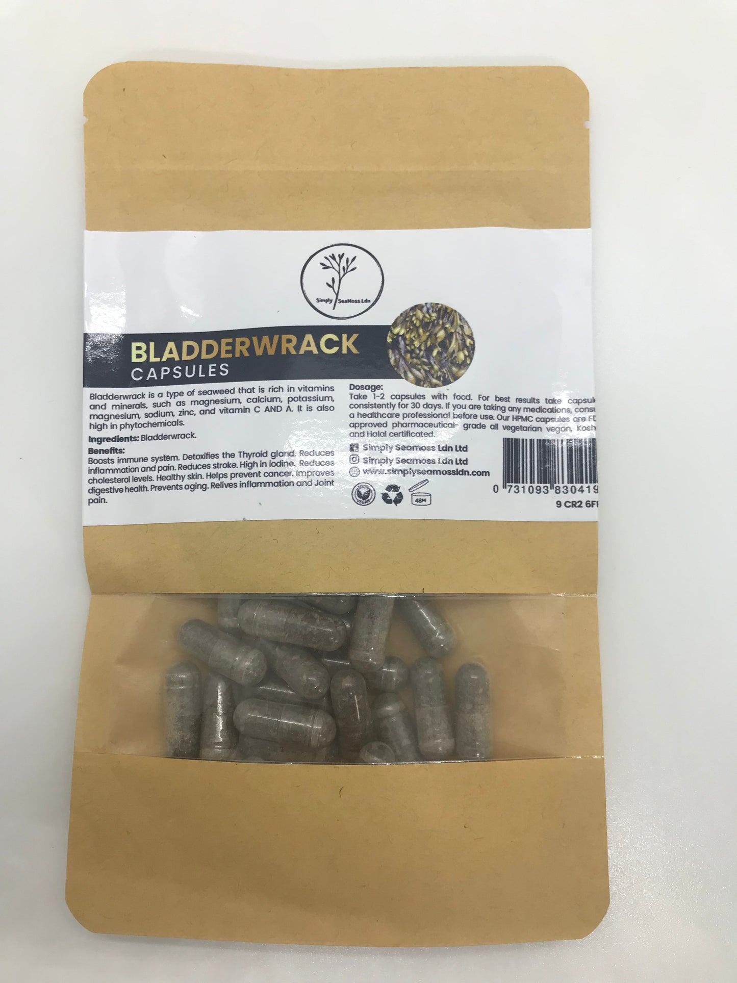 Bladderwrack Root Capsules