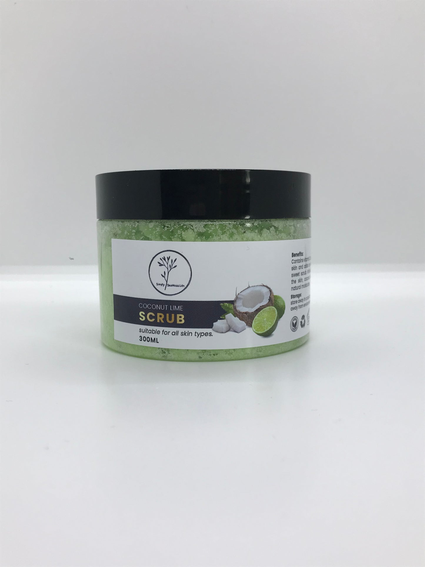 Coconut Lime Body Scrub (300ml)