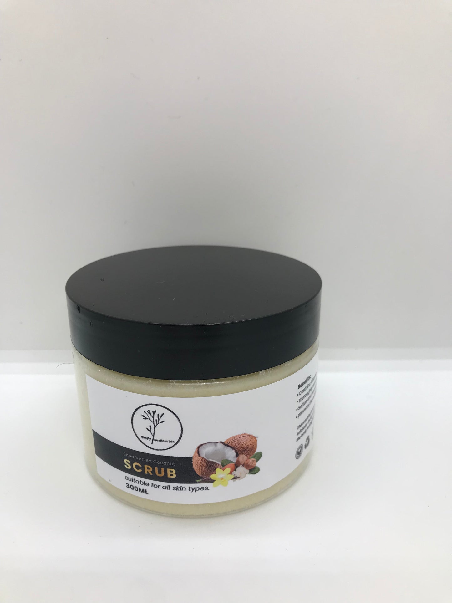 Shea, Vanilla & Coconut Body Scrub (300ml)